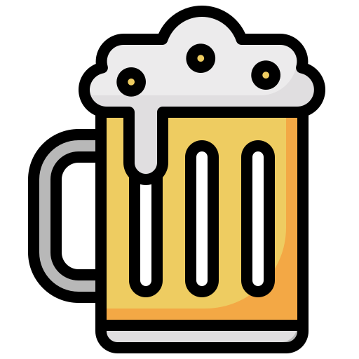 Beer mug Surang Lineal Color icon