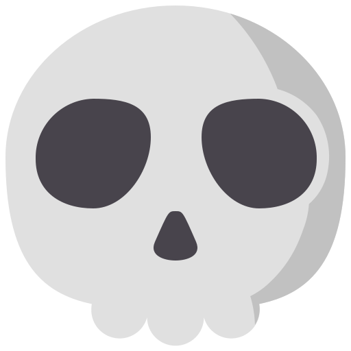 Skull Generic Flat icon