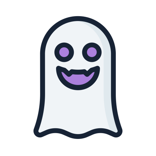 Ghost Generic Outline Color Icon