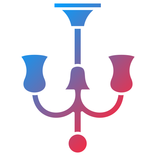 Chandelier free icon
