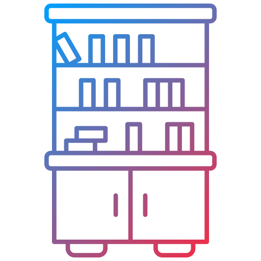 책장 무료 아이콘