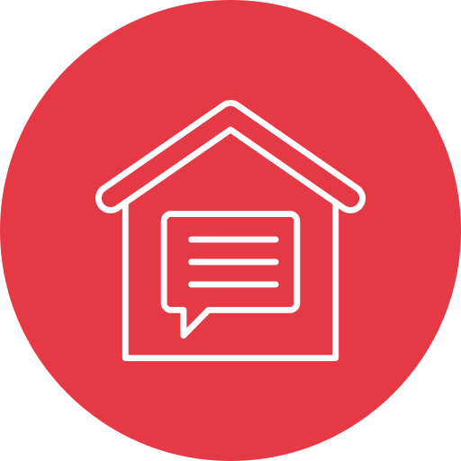 bienes raíces icono gratis