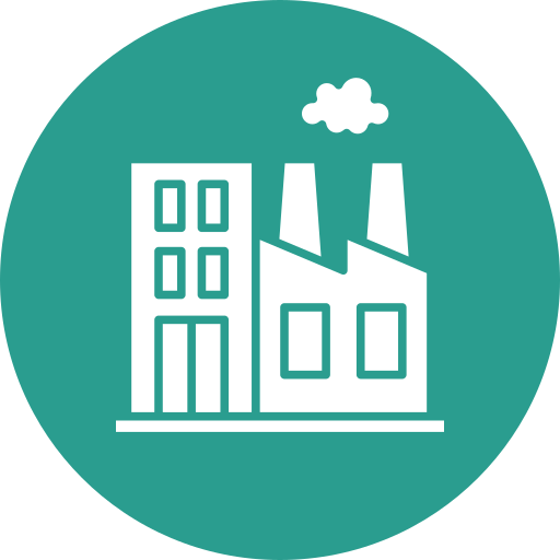 Factory Generic Flat icon