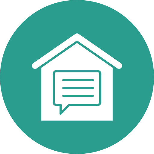 bienes raíces icono gratis