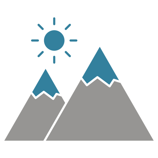 montanha grátis ícone