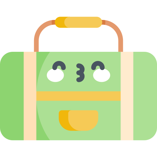 bolsa de deporte icono gratis