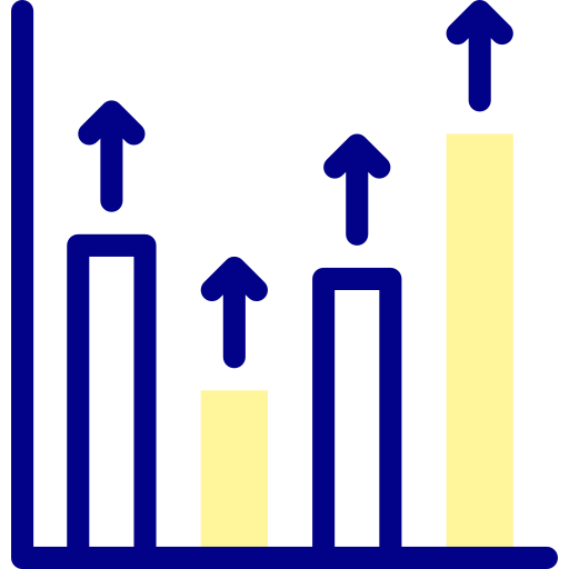 grafico icono gratis