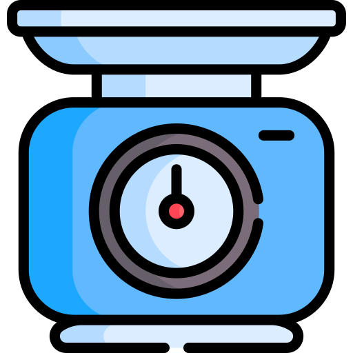 Weight scale Special Lineal color icon