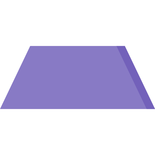 trapezoid shaped traffic sign