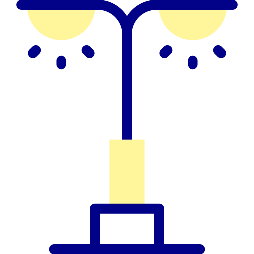iluminação pública grátis ícone iluminação pública grátis ícone