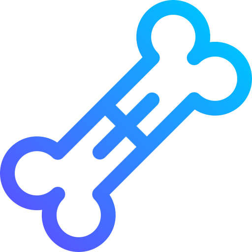 Orthopedics Basic Gradient Lineal color icon