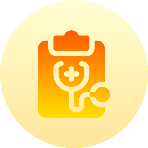 historial médico icono gratis