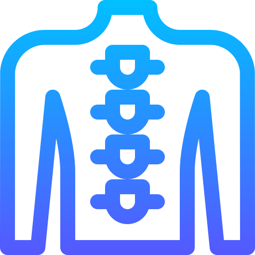 columna vertebral icono gratis