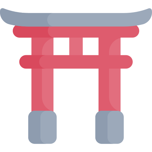 Japanese gate free icon Japanese gate free icon