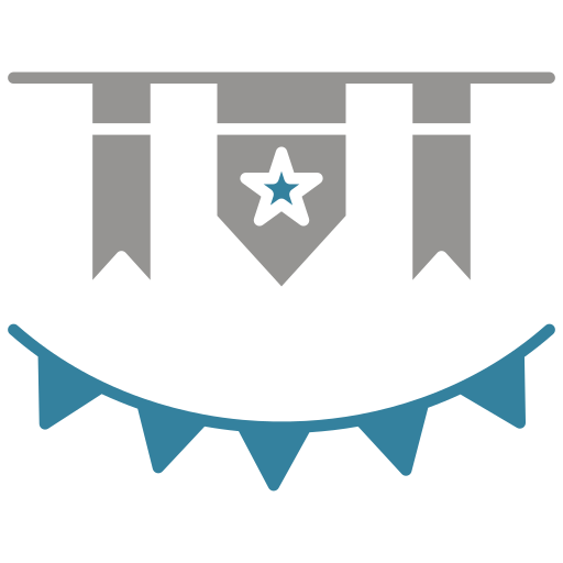 guirnalda icono gratis