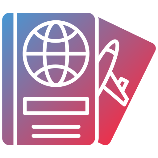 pasaporte icono gratis