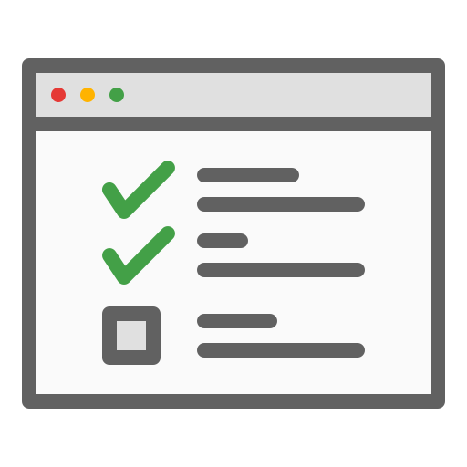 Checklist free icon
