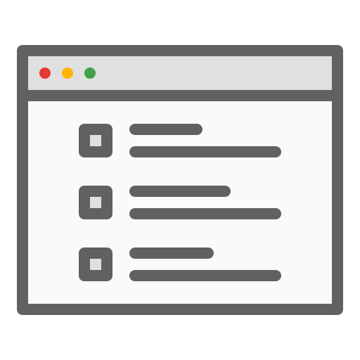 Online survey free icon