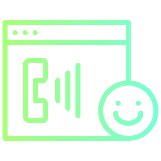 encuesta telefónica icono gratis