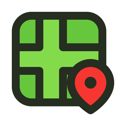 mapa icono gratis