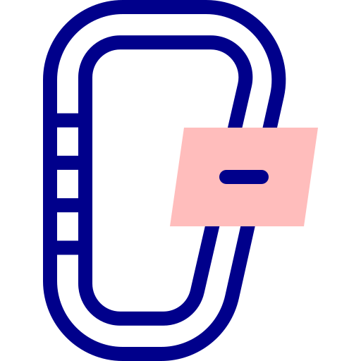 mosquetón icono gratis