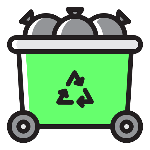 papelera de reciclaje icono gratis