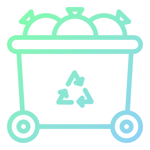 papelera de reciclaje icono gratis