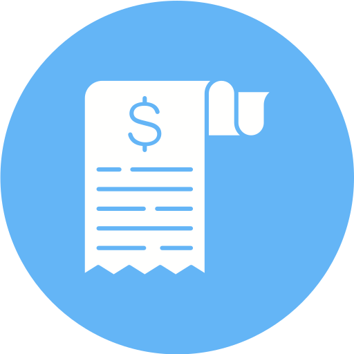 Receipt Generic Circular icon