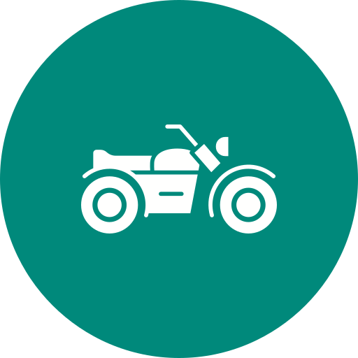 Motorcycle Generic Flat icon