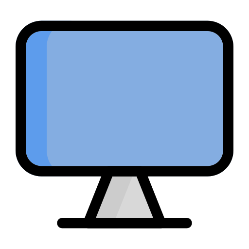 Desktop Generic Outline Color icon