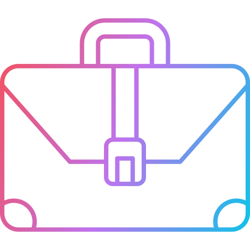 maletín icono gratis