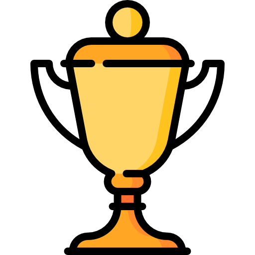 Trophy Special Lineal color icon