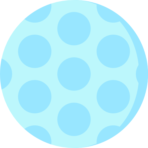 pelota de golf icono gratis