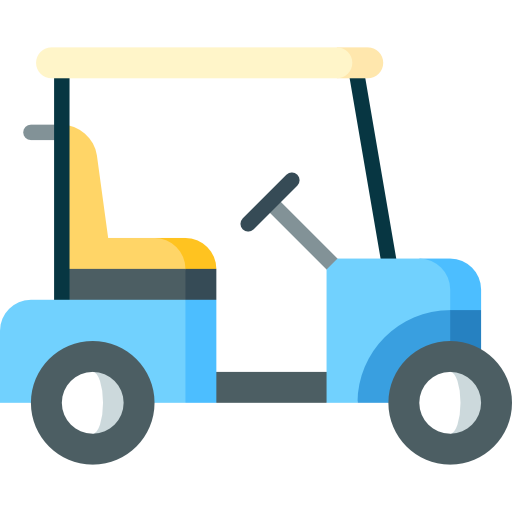 carro de golf icono gratis