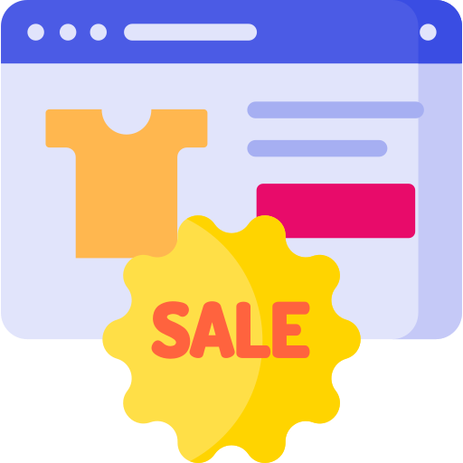 tienda online icono gratis