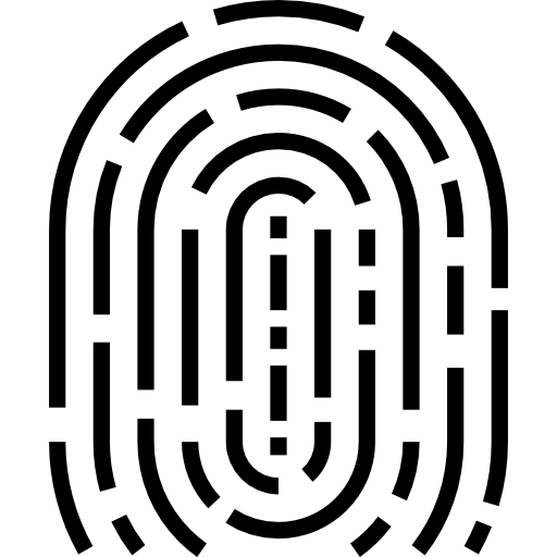 Отпечаток пальца бесплатно иконка