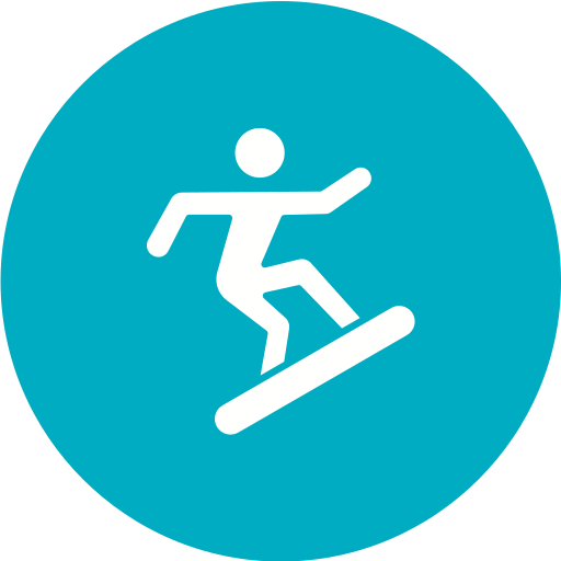 Snowboard Generic Circular icon