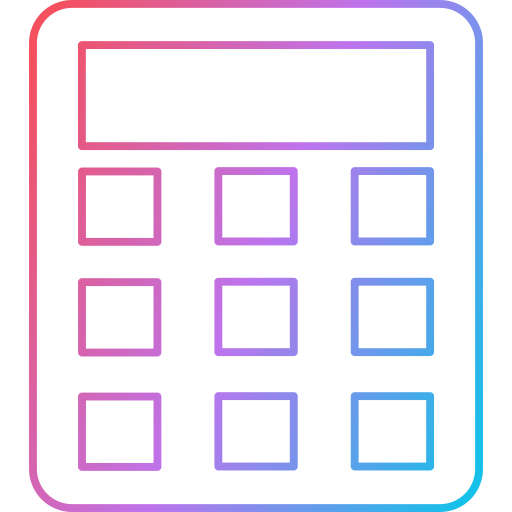 회계 무료 아이콘