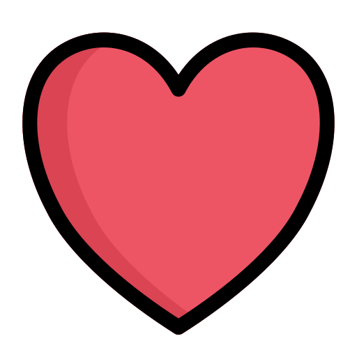 Heart icon Generic Outline Color