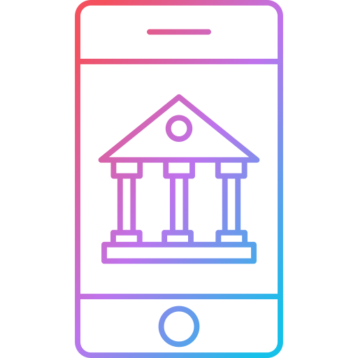 Mobile banking - free icon