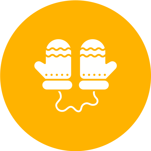 guantes icono gratis