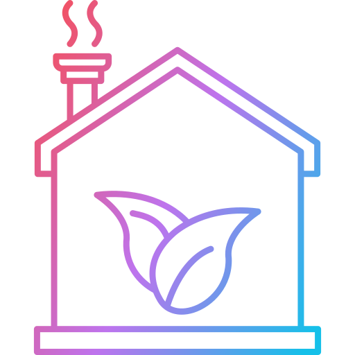 casa ecológica icono gratis