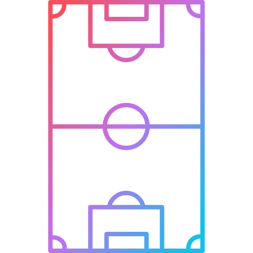 terrain de football Icône gratuit terrain de football Icône gratuit