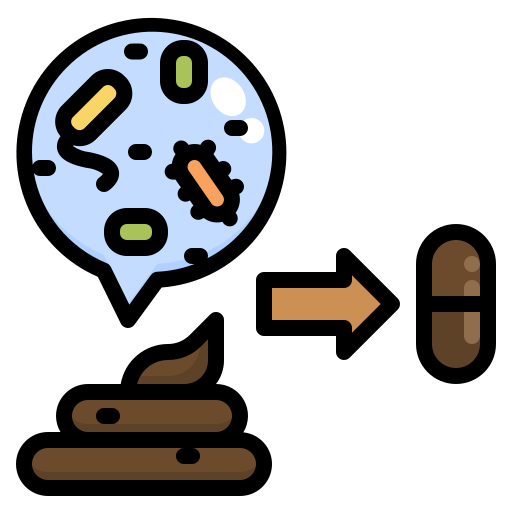 Fecal Ddara Lineal Color Icon