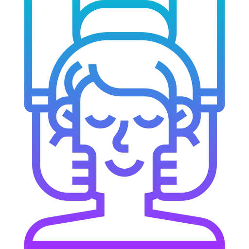 masaje facial icono gratis