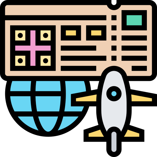 탑승권 무료 아이콘