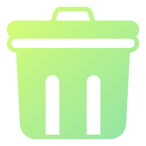 contenedor de basura icono gratis