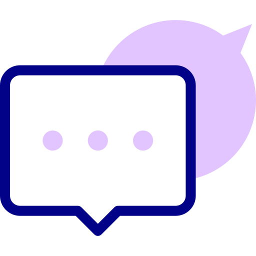 Speech bubble Detailed Mixed Lineal color icon