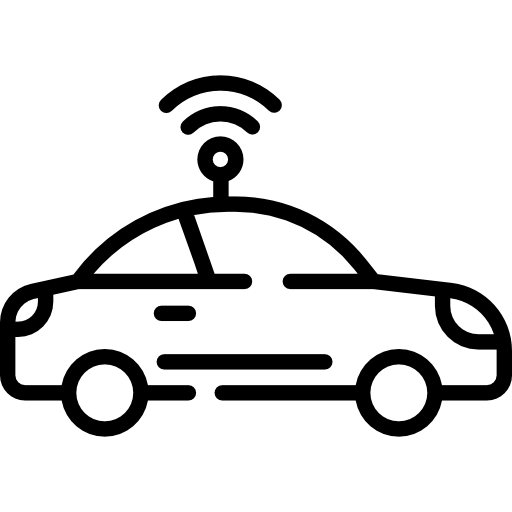 coche eléctrico icono gratis