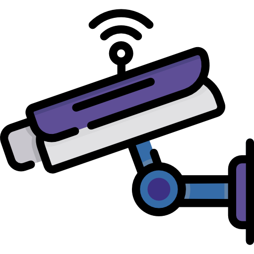 circuito cerrado de televisión icono gratis